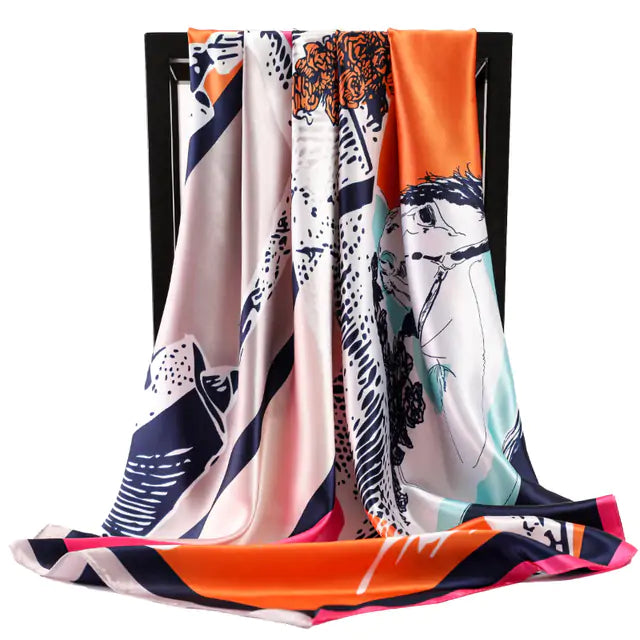 Women's Luxurious Silk Scarf