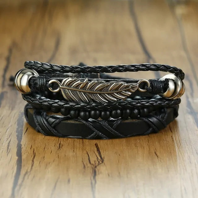 29 Wrap Leather Bracelet Styles