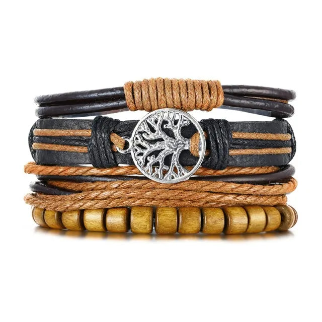 29 Wrap Leather Bracelet Styles