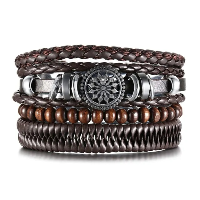 29 Wrap Leather Bracelet Styles