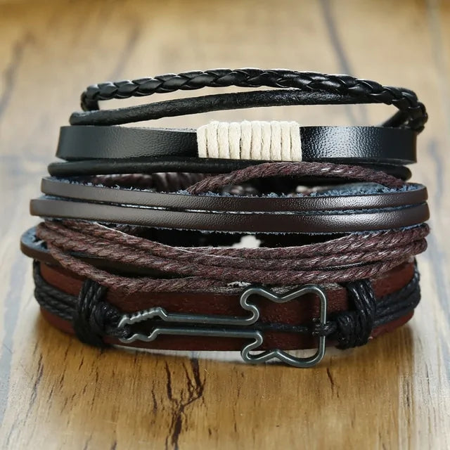 29 Wrap Leather Bracelet Styles