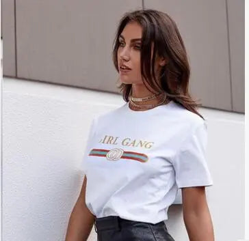 Camiseta Blanca De Moda