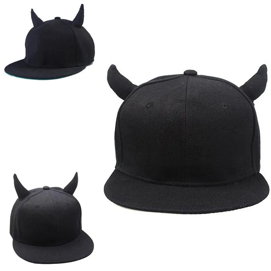 Men Women Hip-hop Hat Black