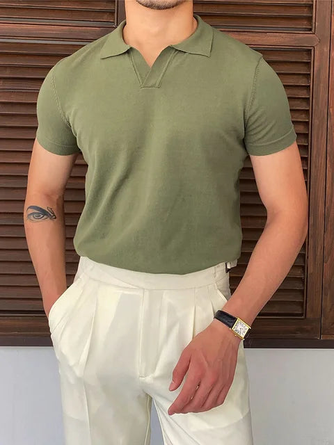 Fashion Polo Shirt Short Sleeve