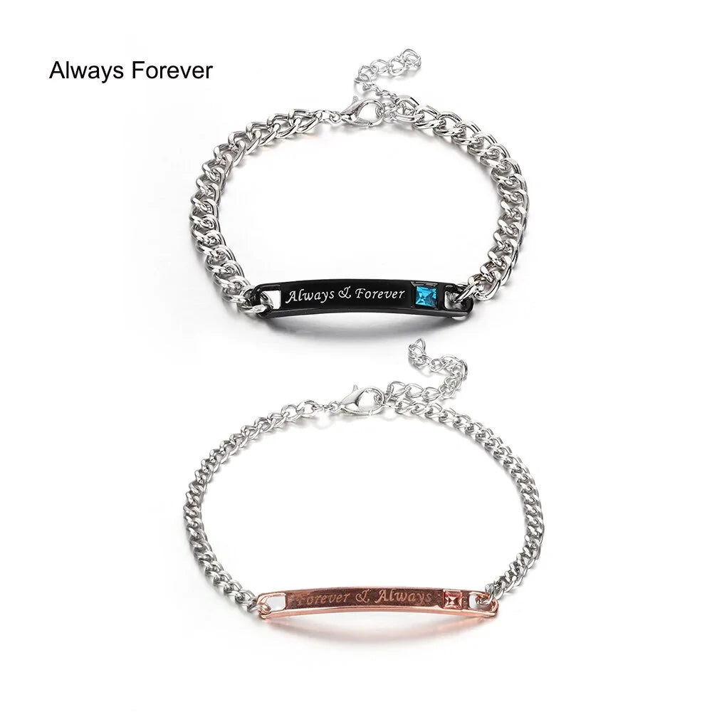 Trendy Lovely Couple Bracelets