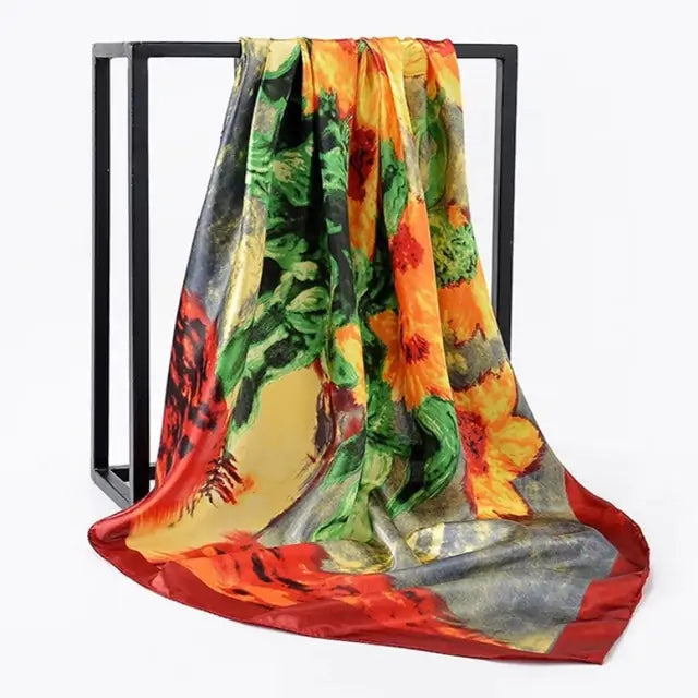 Women's Luxurious Silk Scarf