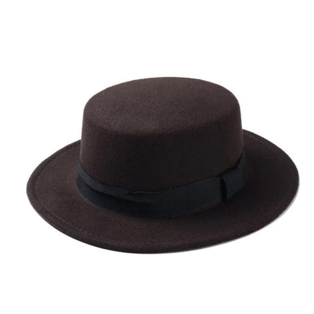 Flat Top Hat For Men